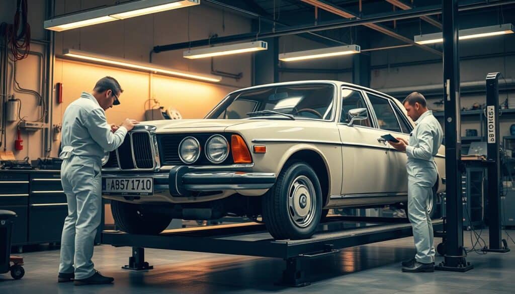 Oldtimer Versicherungsschaden Begutachtung