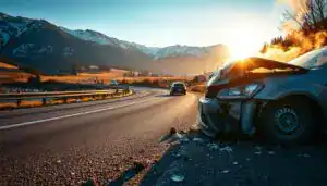 Kasko Schaden nach Unfall in Slovenia
