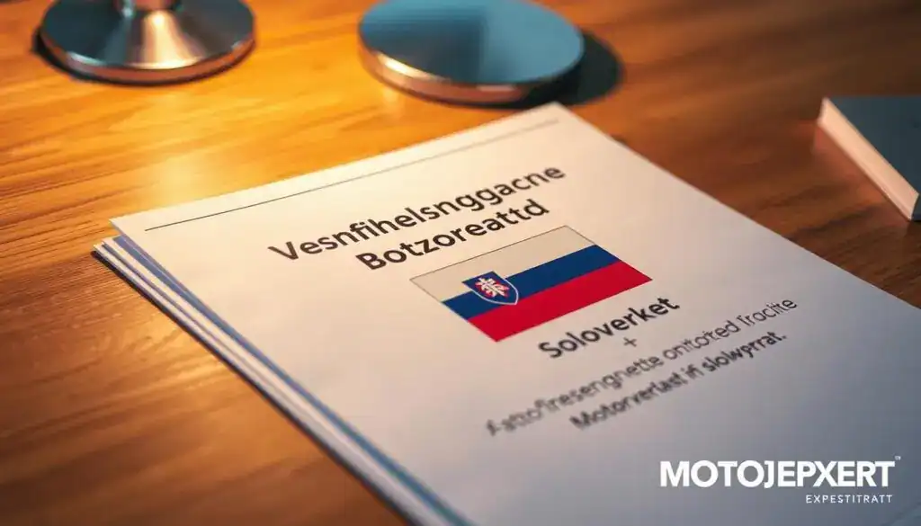 Versicherungsgutachten Motorrad Slowakei